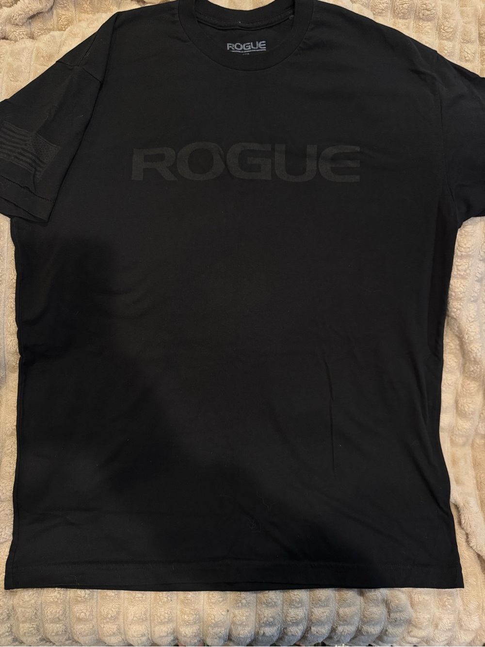 Rogue Men's Gym Black Logo T-Shirt